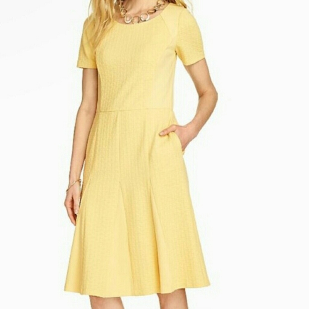 Talbots A line dress 14W pockets